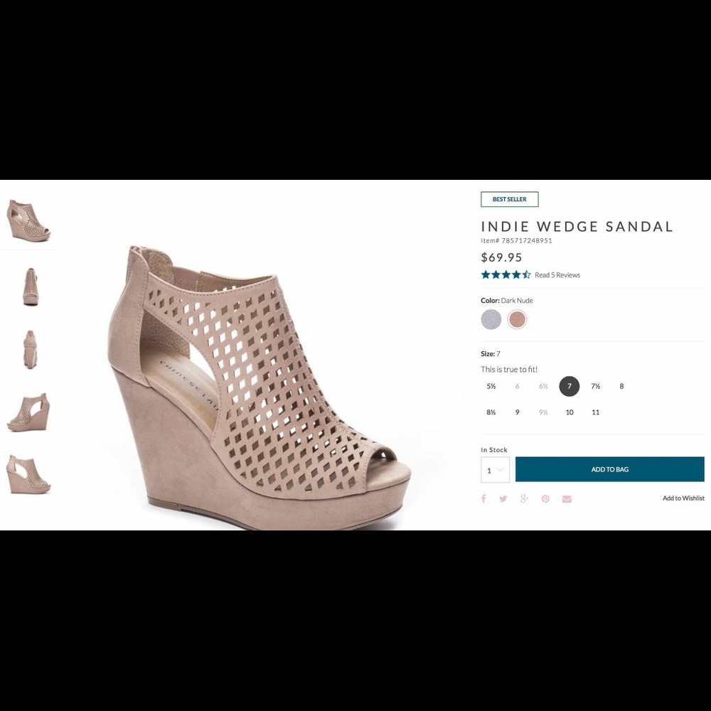 Chinese Laundry - Indie Wedge Sandal
